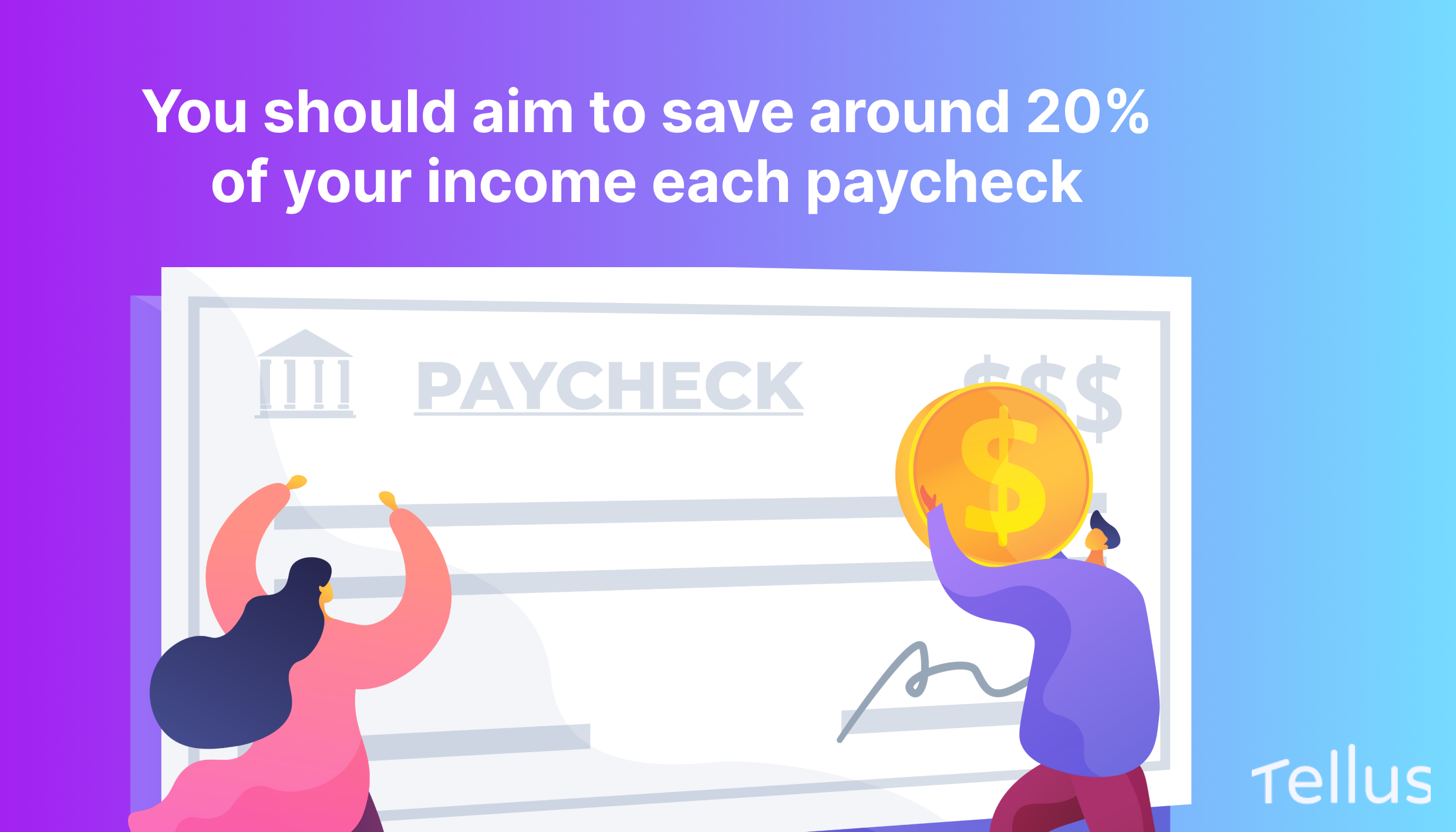 How much of my paycheck should I save?